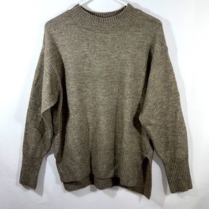 H&M Mock Neck Oversized Sweater Size XS